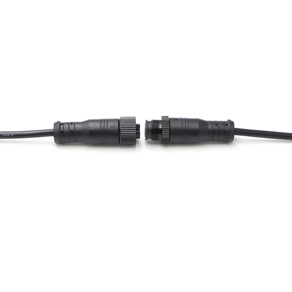 m12 4 pin waterproof cable connector